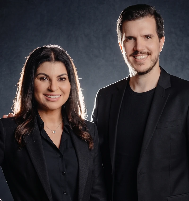 Bruno Gimenes e Patrícia Cândido