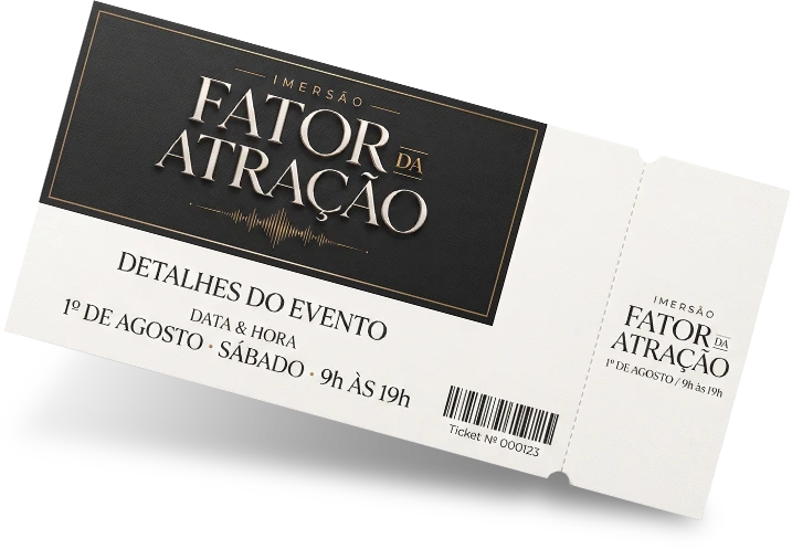 Ingresso Imersão Fator da Atração